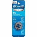 Century Drill Tool Century Drill & Tool 1/4-20 National Coarse 1 In. Across Flats Fractional Hexagon Die 96201